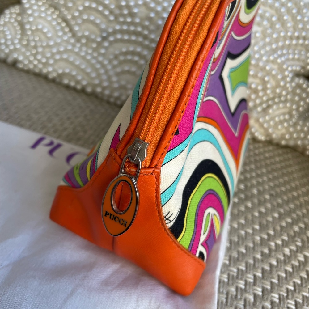 Emilio Pucci Colorful Abstract Clutch - Picture 3 of 8